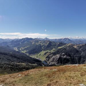 Herrliche Aussicht am Strimskogel