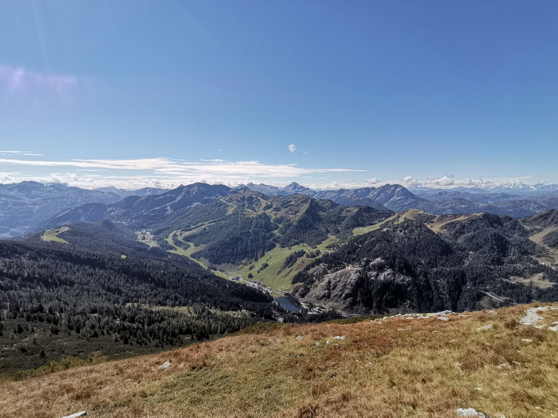 Herrliche Aussicht am Strimskogel