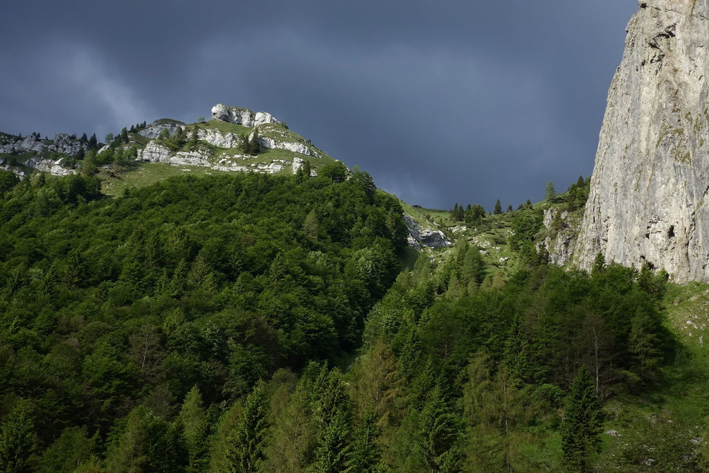 Belluneser Dolomiten Pala de l Fagher. Foto: Peter Backé