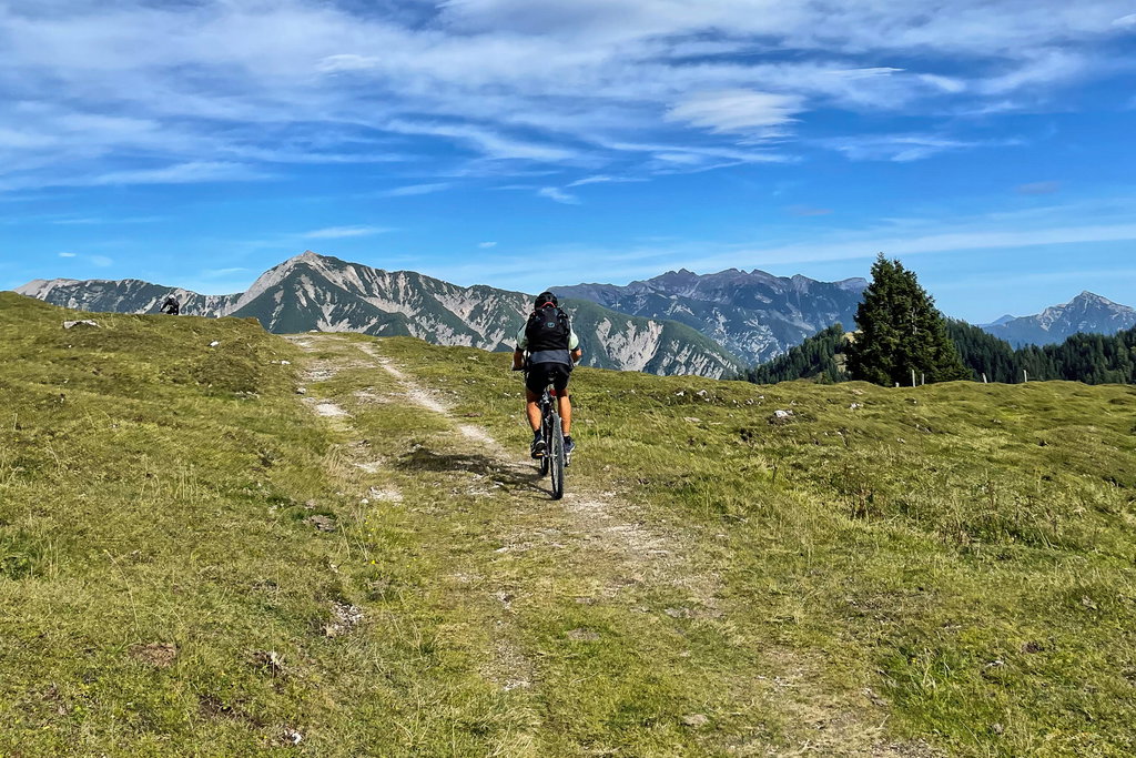 Plumsjoch Richtung Norden. Foto: Christian Mader