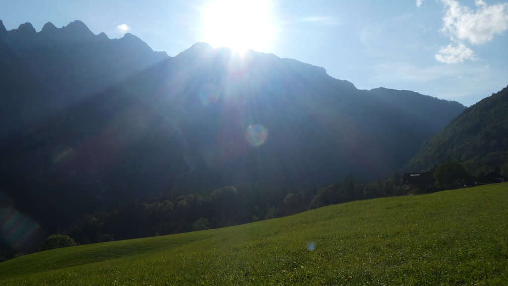 Abschied muss sein - in Verfreude auf die Abfahrt. Foto: Karl Plohovich