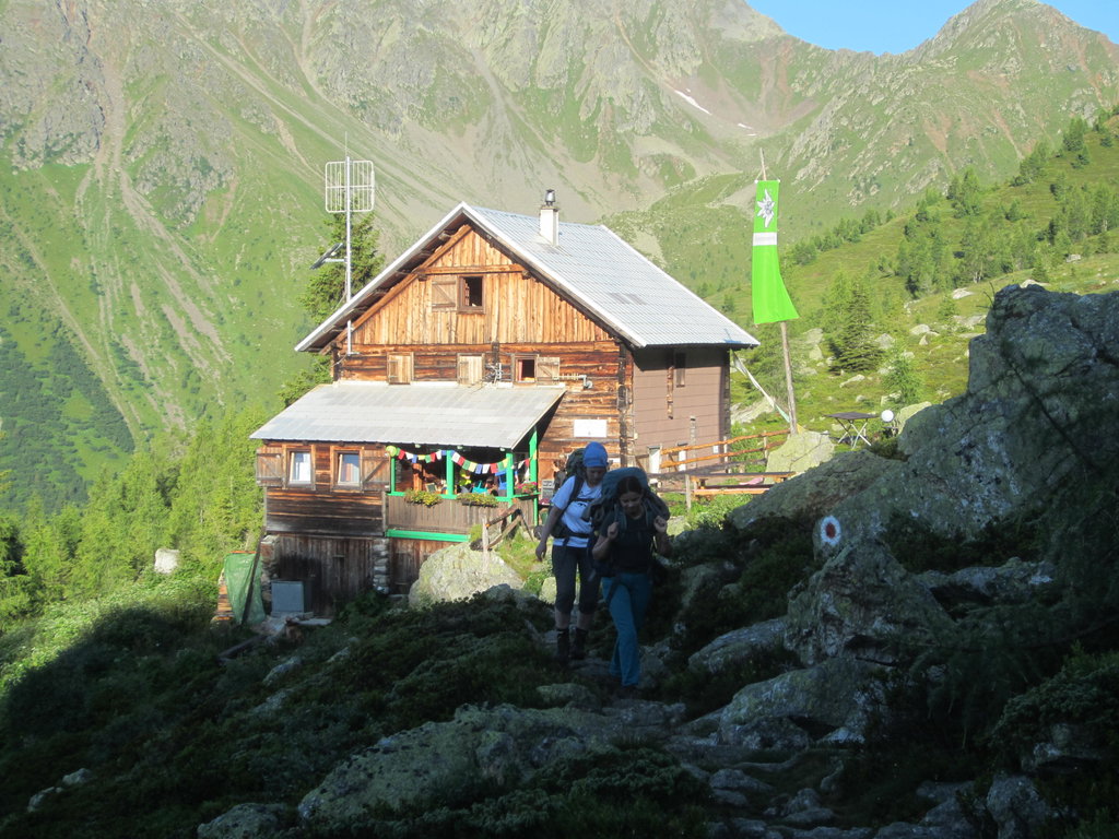 Die Salzkofelhütte. Foto: Petra Jens