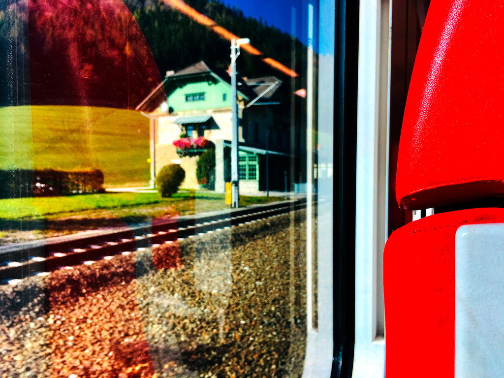 Anfahrt mit Zug (Foto: Stefan Hochhold)