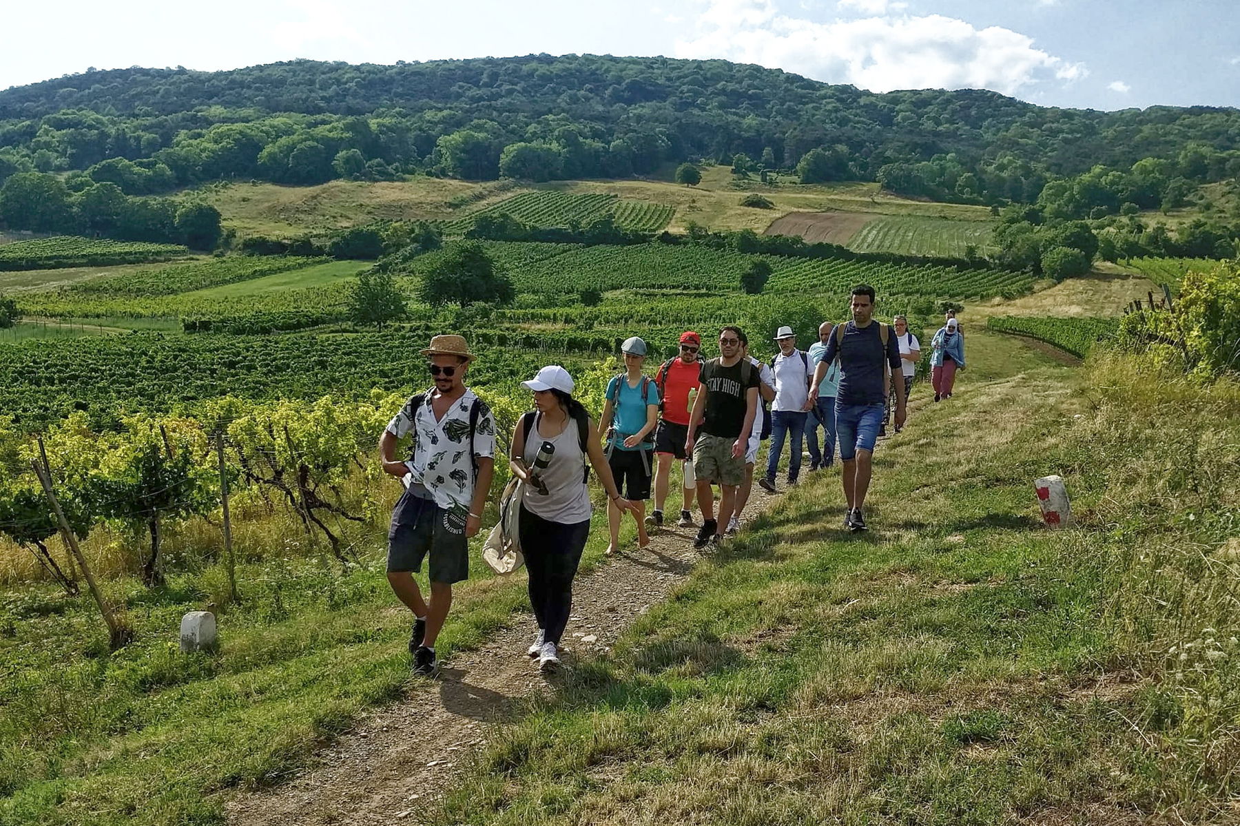 Kennenlernen am Wasserleitungsweg