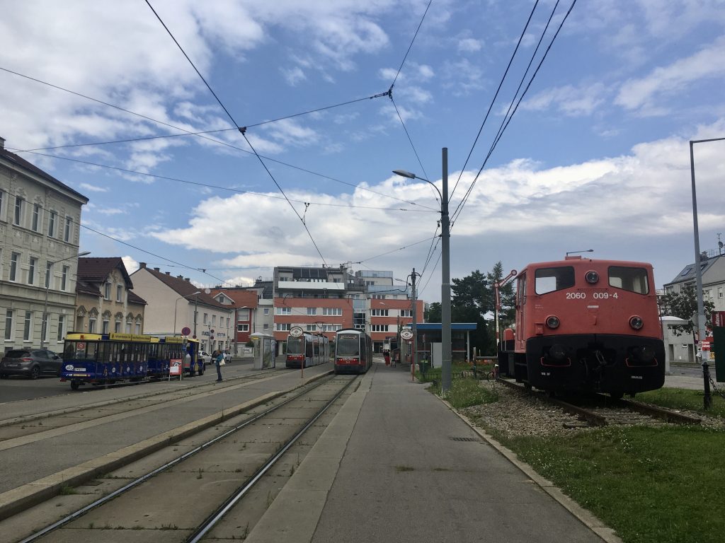Endstation vom 31er in Stammersdorf. Foto Veronika Schöll