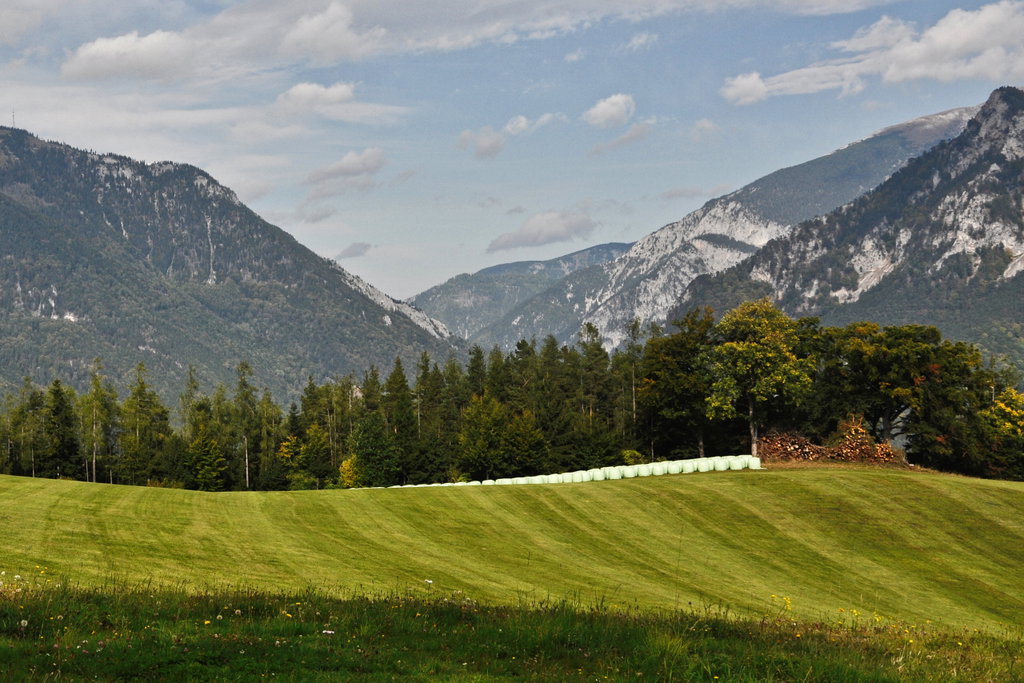 Stojerhöhe, Blick Schneeberg/Rax. Foto: Clemens Novak