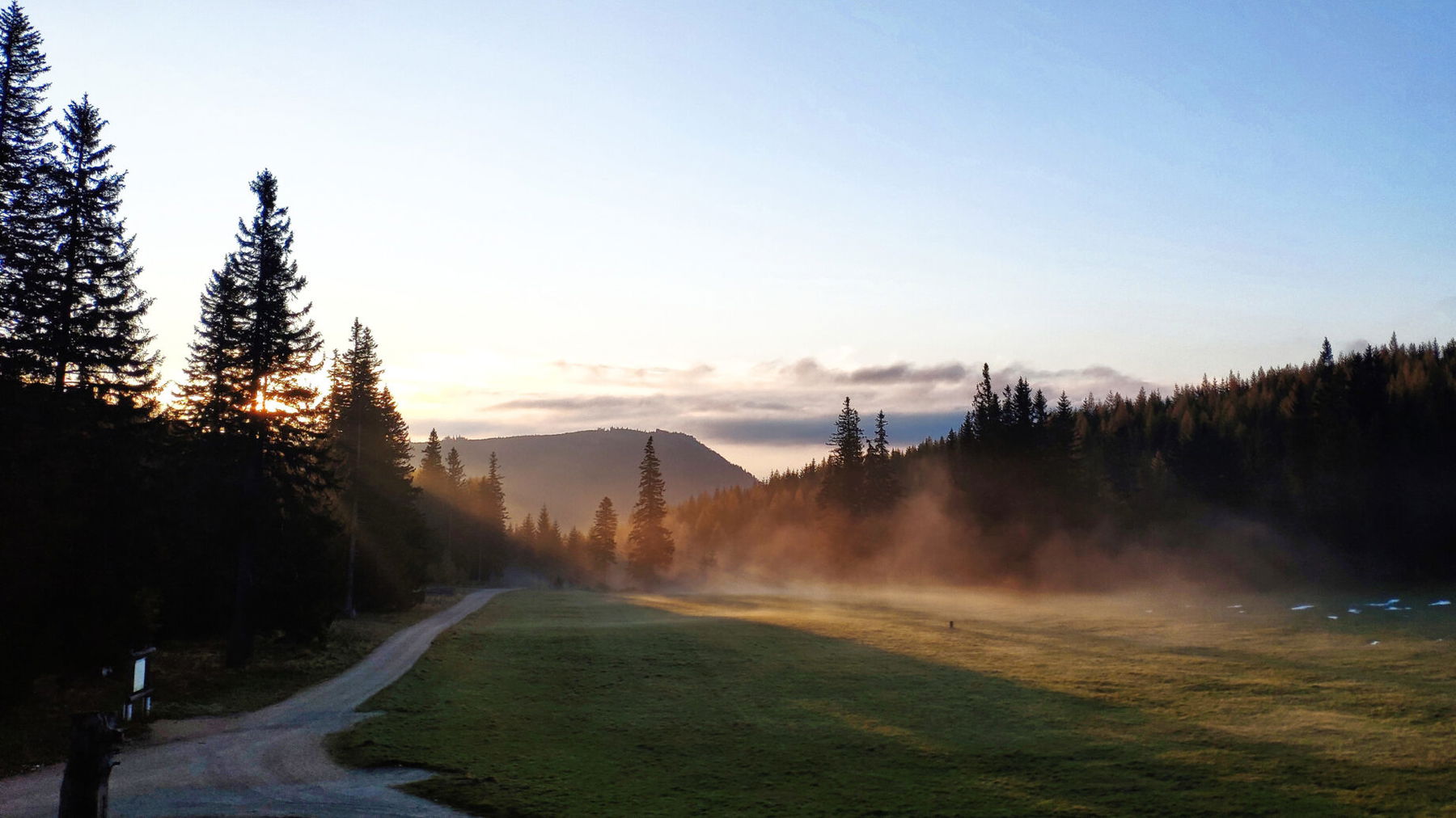 Morgensonne. Foto: Birgit Matzinger