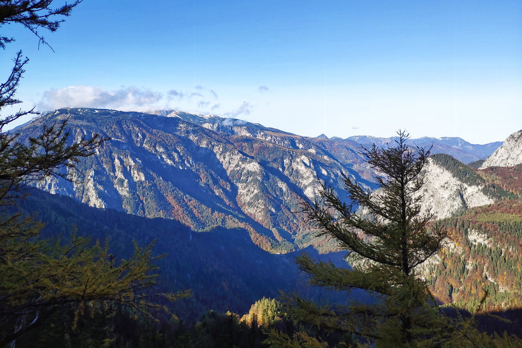 Blick zum Schneeberg. Foto: Birgit Matzinger