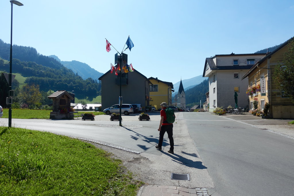 Wanderstart in Wald am Schoberpass. Foto Martin Heppner