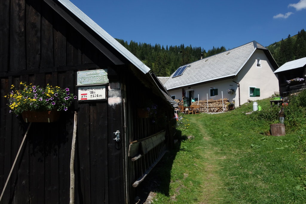 Aigelsbrunnalm. Foto Peter Backé