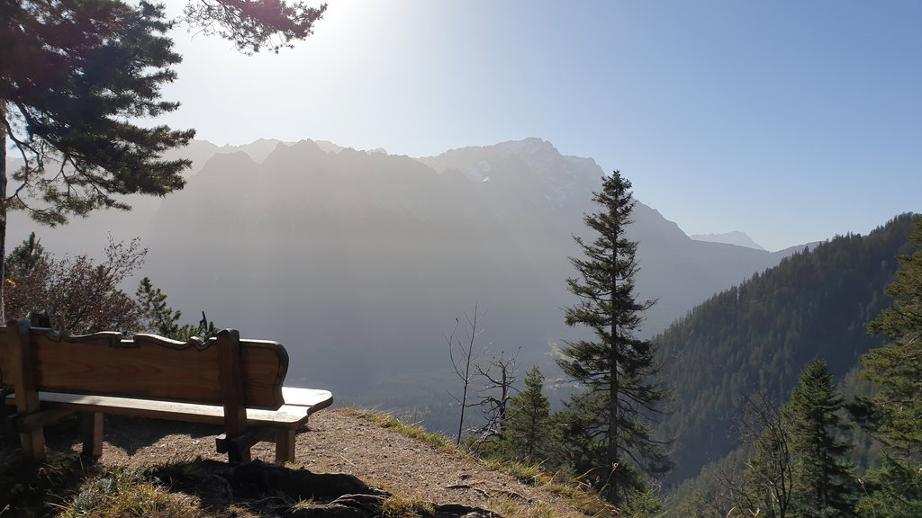 Rastplatz mit Aussicht. Foto: Markus Büchler