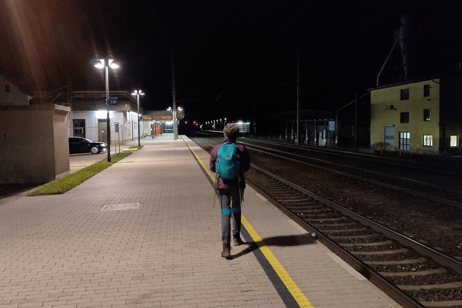 Bahnhof Mautern in der Steiermark. Foto: Martin Heppner