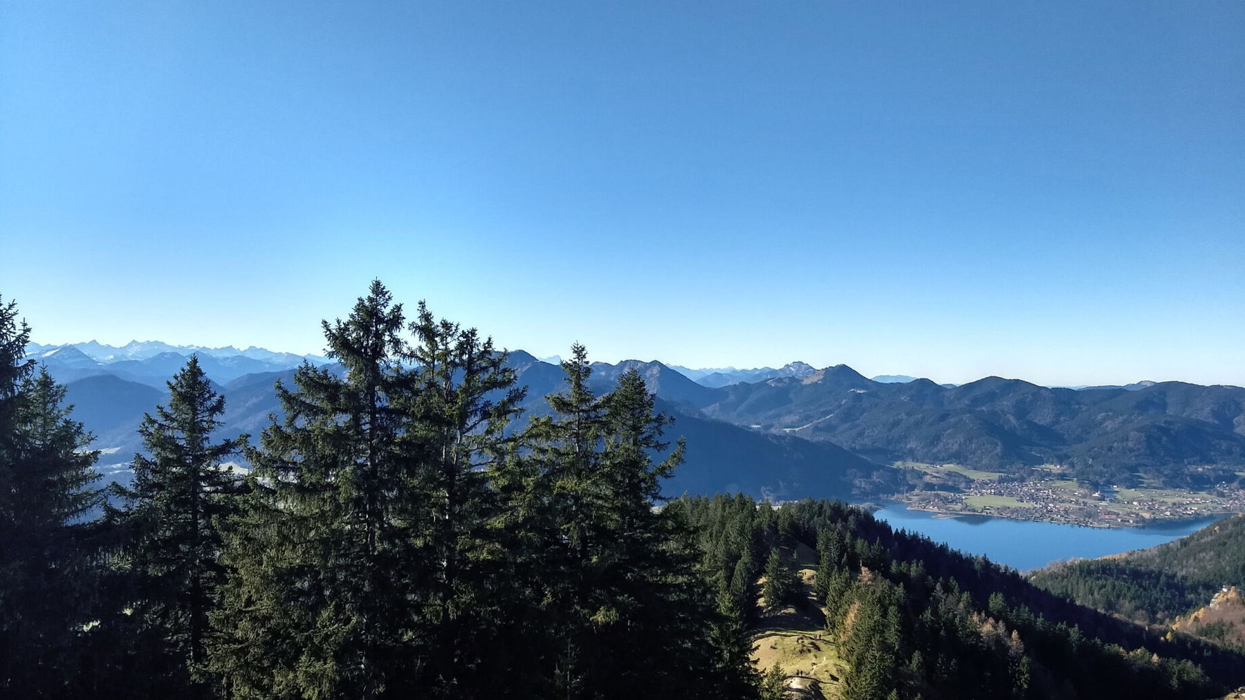 Aussicht von der Baumgartenschneid. Foto: Nikolaus Vogl