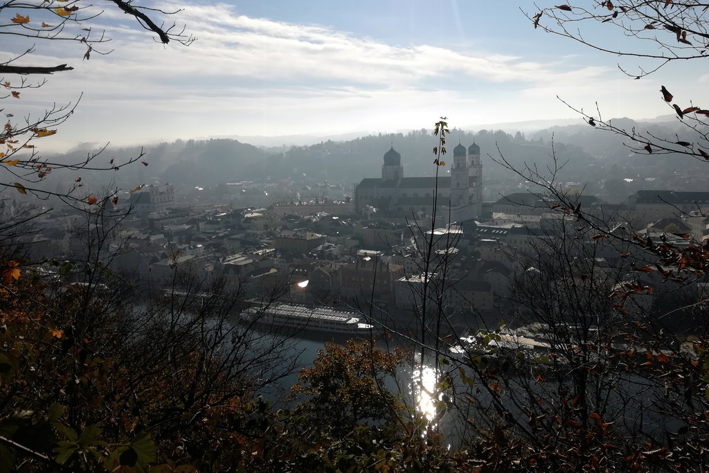 Erster Ausblick auf Passau. Foto: Veronika Lehner
