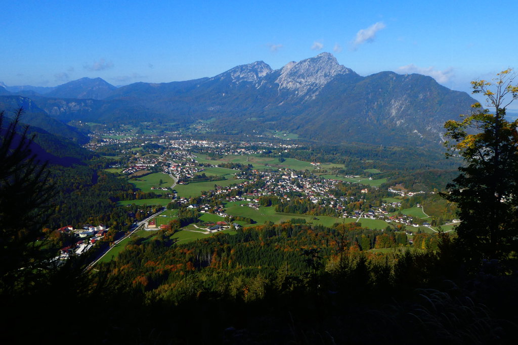 Becken von Bad Reichenhall - Großgmain, Zwiesel und Staufen. Foto: Karl Plohovich