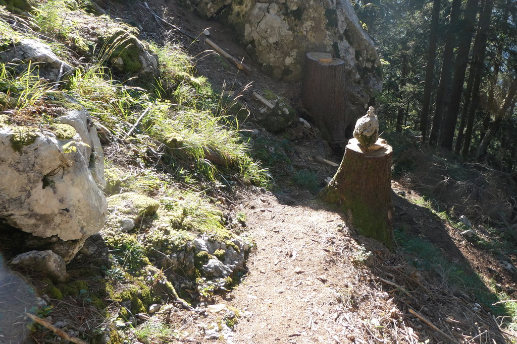 Steinmann am Steig. Foto: Karl Plohovich