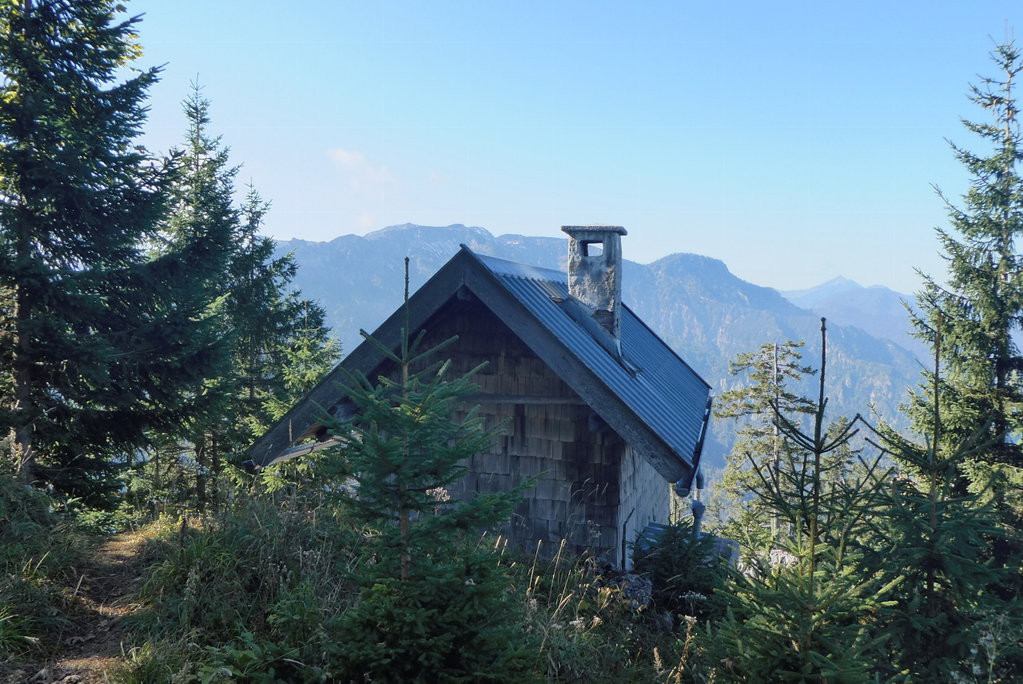 Die Diensthütte. Foto: Karl Plohovich