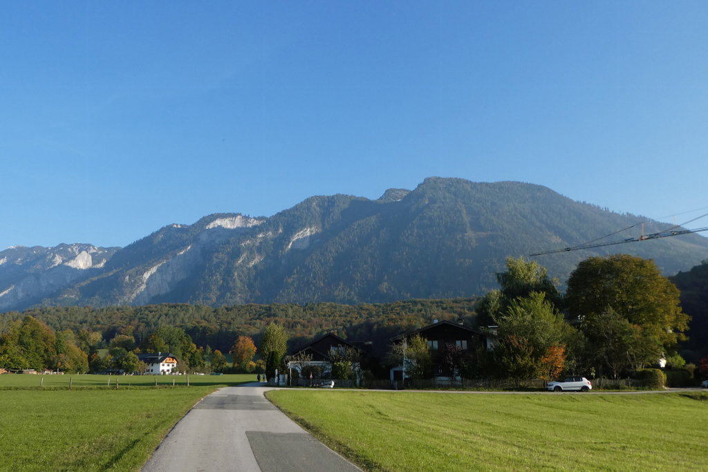 Der Untersberg, von Hinterreit - ganz rechts die Fadererschneid. Foto: Karl Plohovich