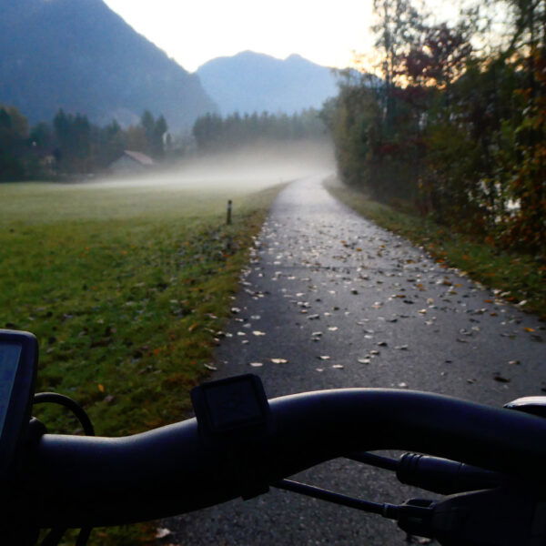 Am Lammertal-Radweg. Foto: Karl Plohovich