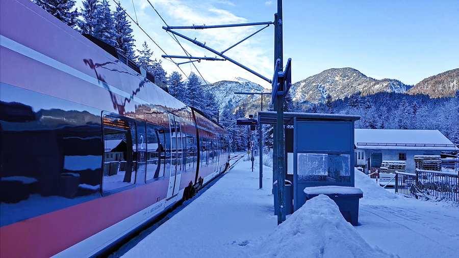 Bahnhof Griesen. Foto: Markus Büchler