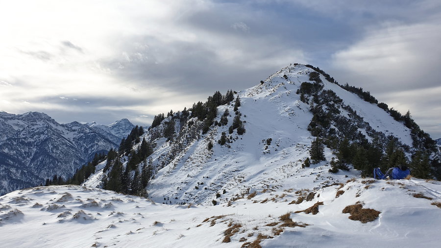 Letzter Anstieg auf den Schellkopf. Foto: Markus Büchler