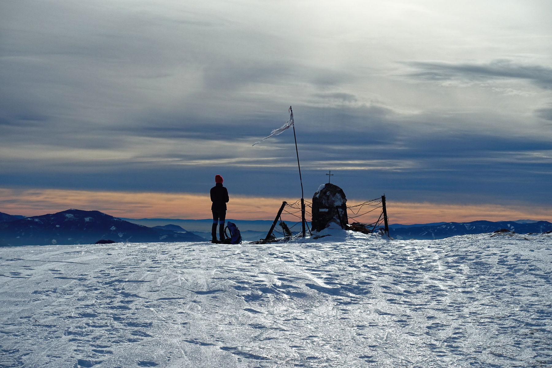 Überschreitung mit Aussicht