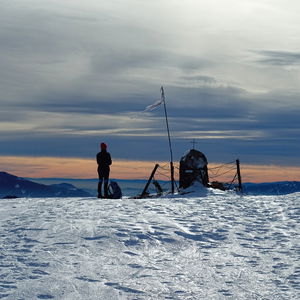 Überschreitung mit Aussicht
