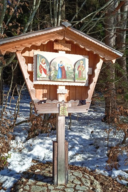 Ein Bildkreuz unterwegs. Foto: Birgit Frank