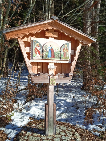 Ein Bildkreuz unterwegs. Foto: Birgit Frank