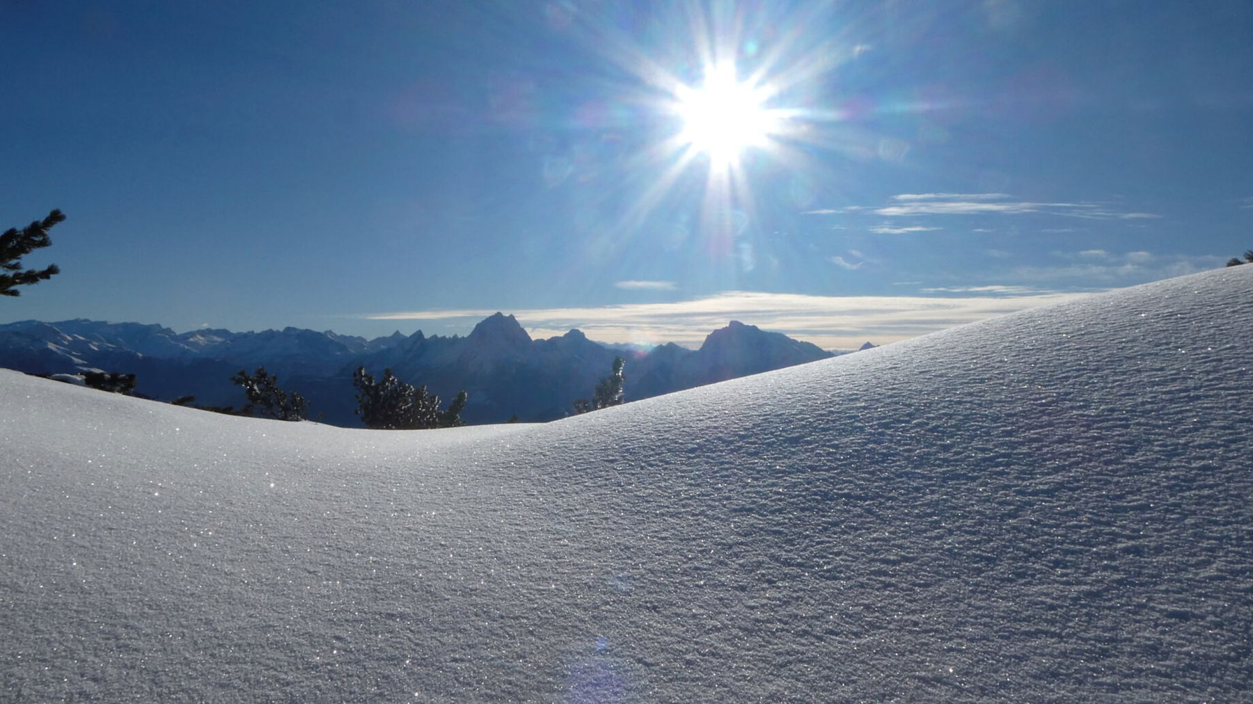 Faszination Winter – Watzmann und Hochkalter. Foto: Karl Plohovich