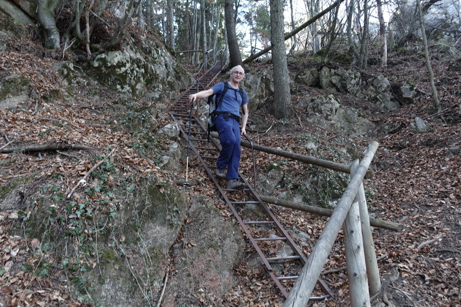 Flotter Abstieg bei der Einhornhöhle. Foto Gerold Petritsch