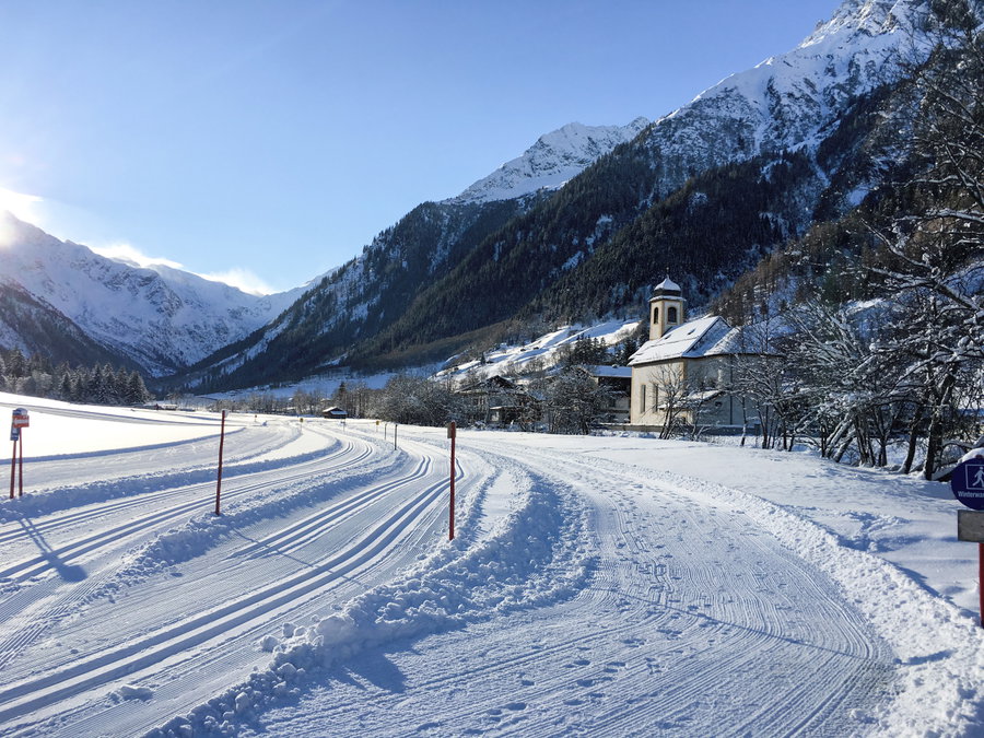 Der Talschluss hinter dem Gasthof Feuerstein. Foto: Tourismusverband Wipptal