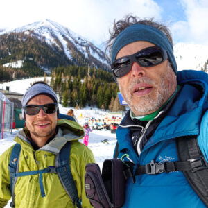 Mobile Working unterbrochen durch eine Skitour auf den Polster