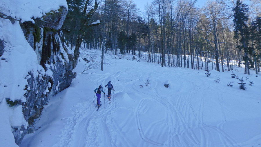 Nach der Schildkarhütte. Foto: Karl Plohovich
