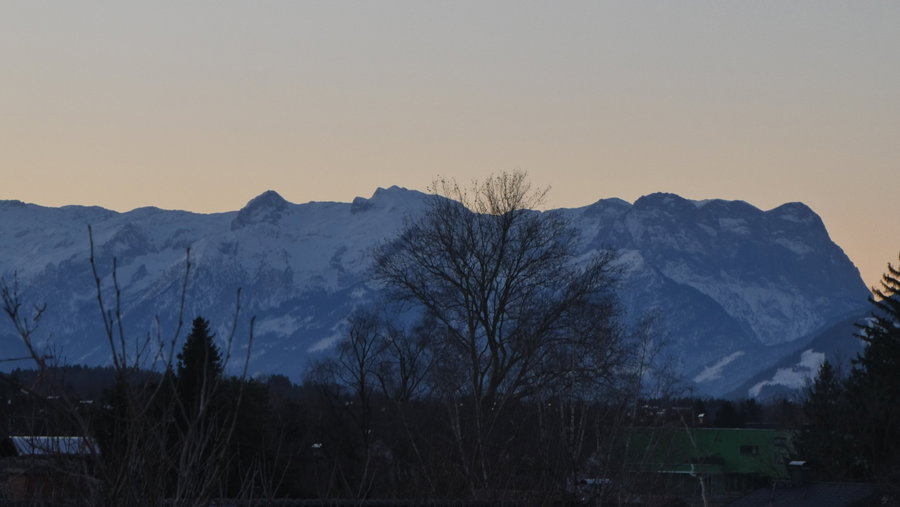 Tennengebirge mit den Wieselsteinen in der Bildmitte. Foto: Karl Plohovich