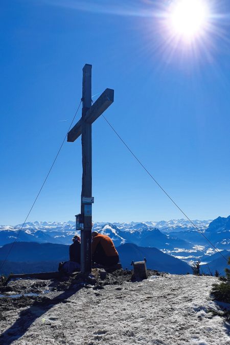 Gipfelkreuz. Foto: Markus Büchler