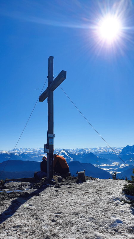 Gipfelkreuz. Foto: Markus Büchler