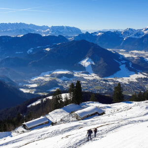 Von Marquartstein auf den Hochgern