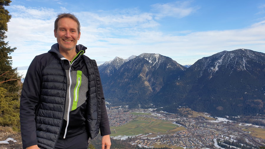 Mit Markus Büchler auf den Königsstand (1460m). Foto: Markus Büchler