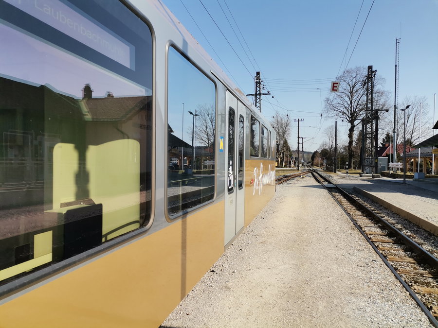 Mariazeller Bahn Haltestelle Hofstetten. Foto Veronika Schöll