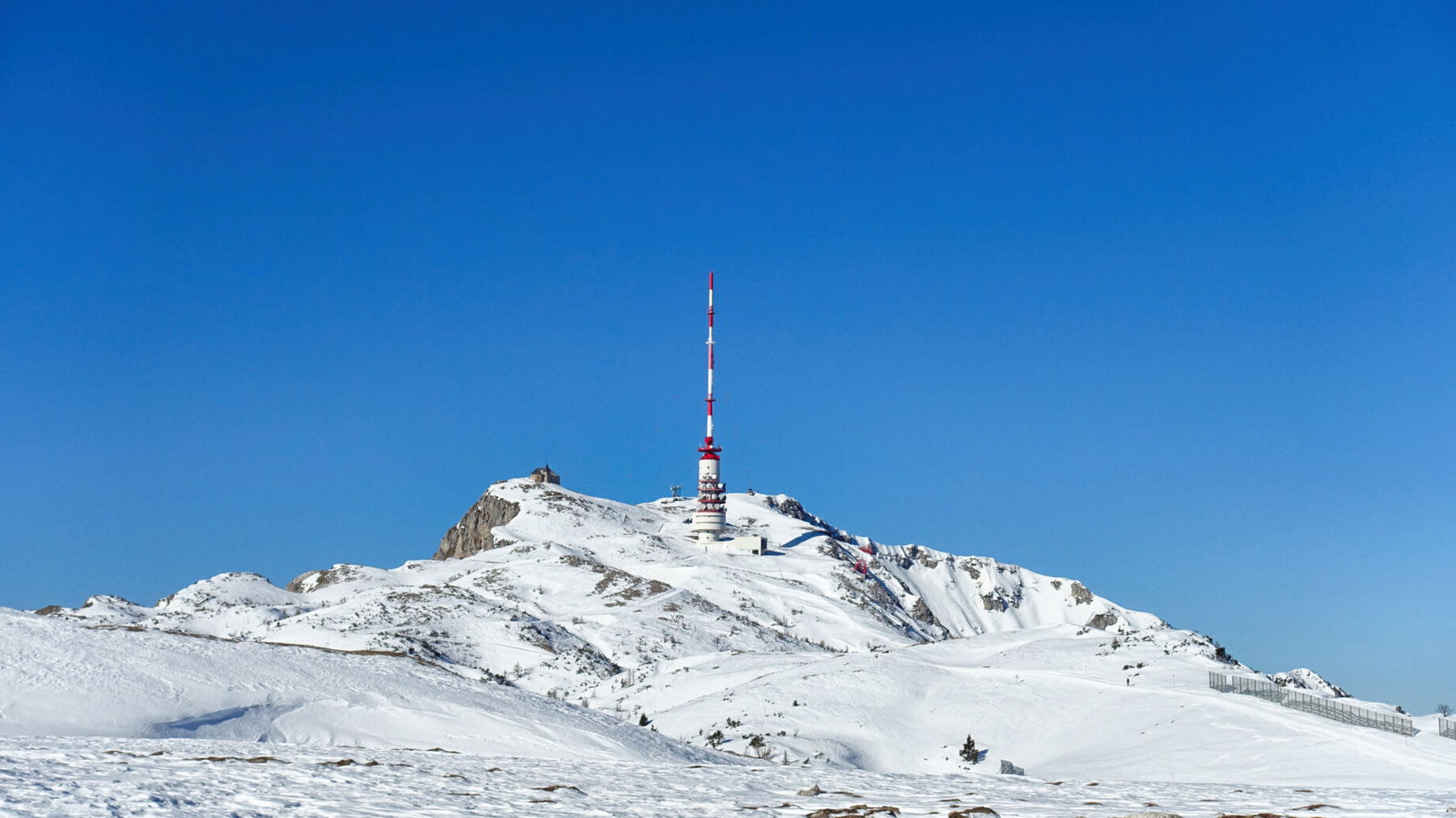 Sendeturm auf der Villacher Alpe. Foto: Martin Heppner