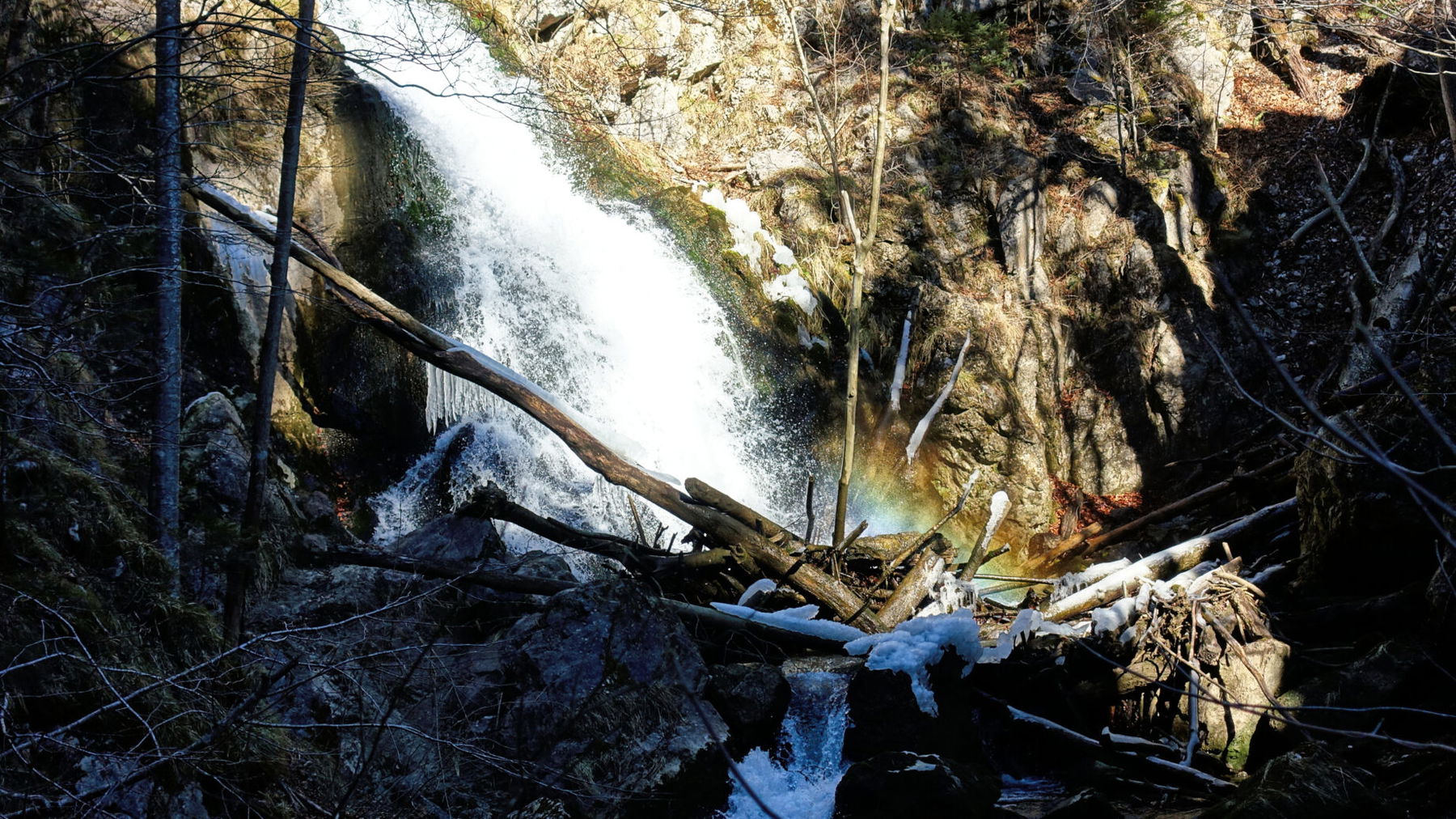 Trefflingfall, oberer Teil. Foto: Martin Heppner