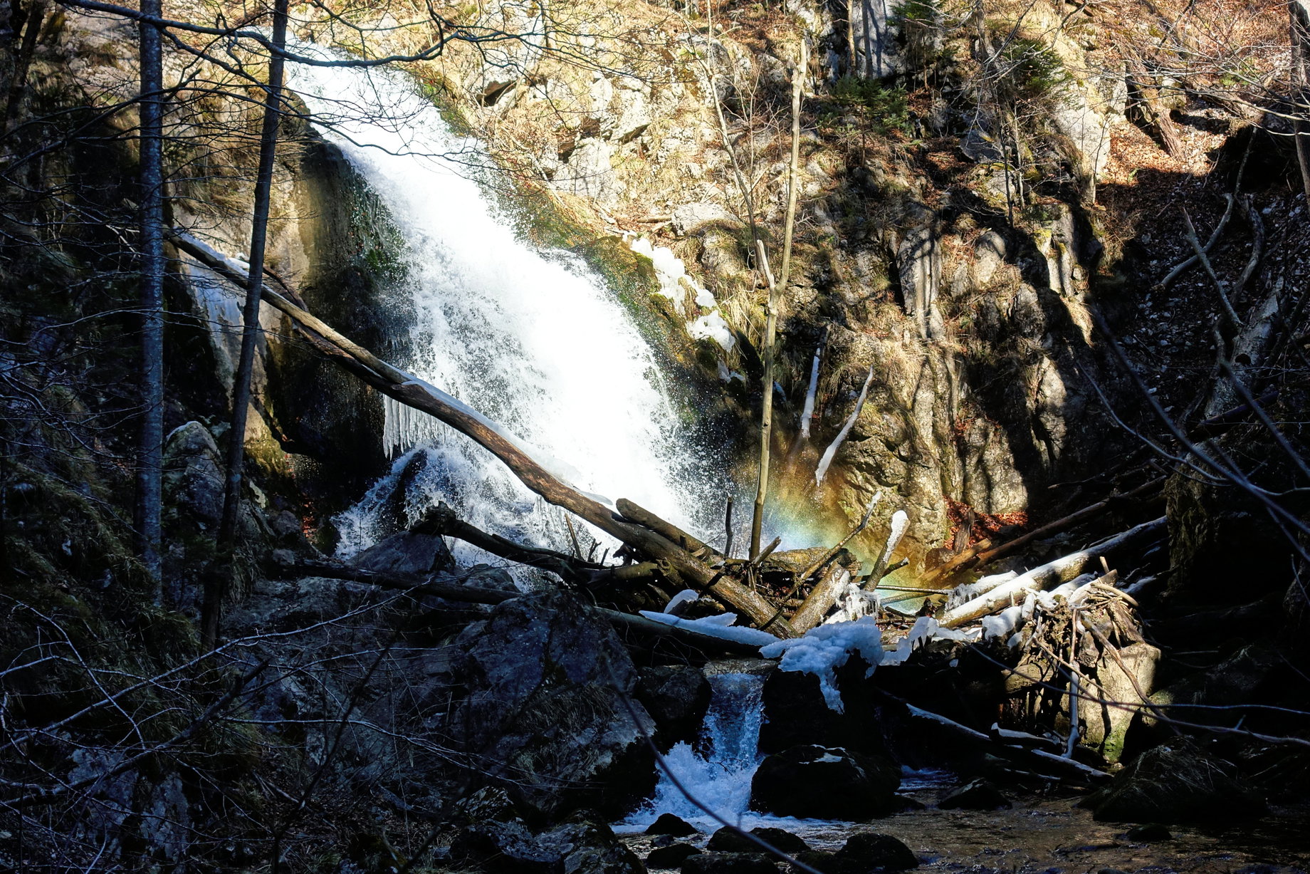 Trefflingfall, oberer Teil. Foto: Martin Heppner