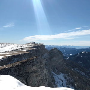 Sonne und Sauerstoff tanken auf der winterlichen Aflenzer Bürgeralm
