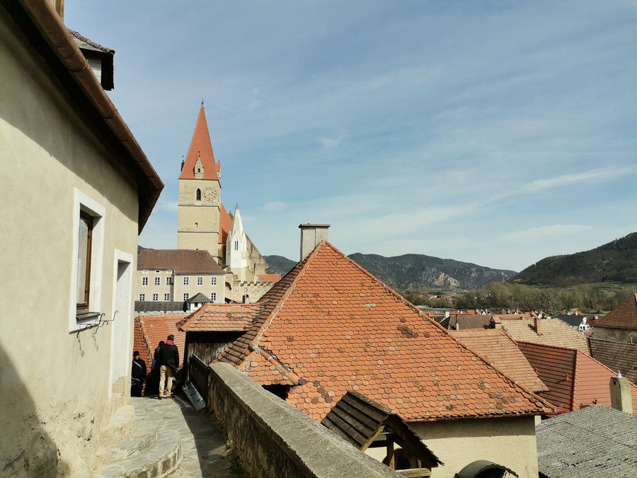 Im Burgviertel von Weißenkirchen. Foto Veronika Schöll