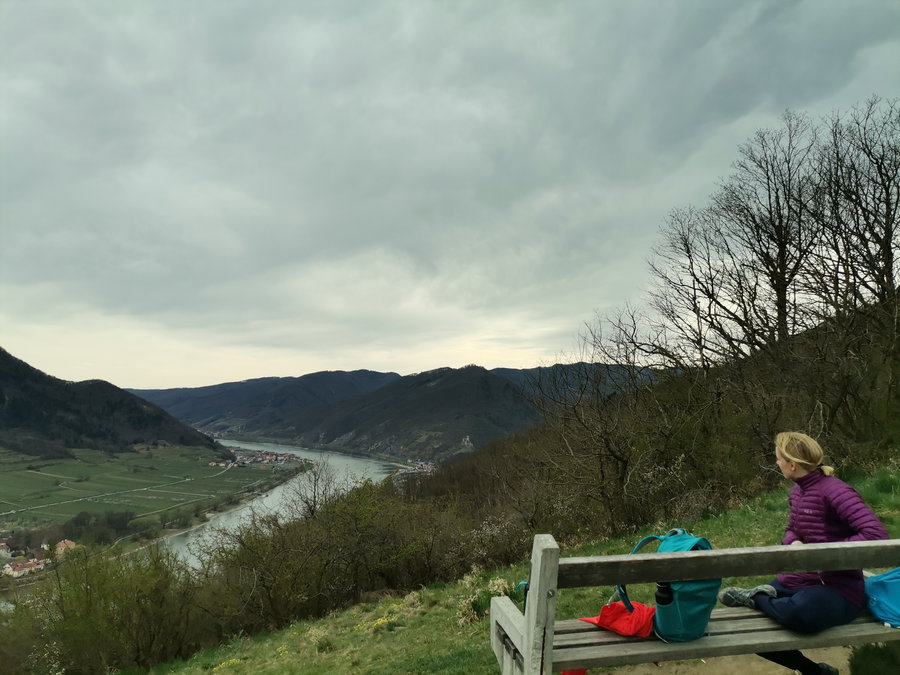 Rast am Michaelerberg, Spitz in Sicht. Foto Veronika Schöll