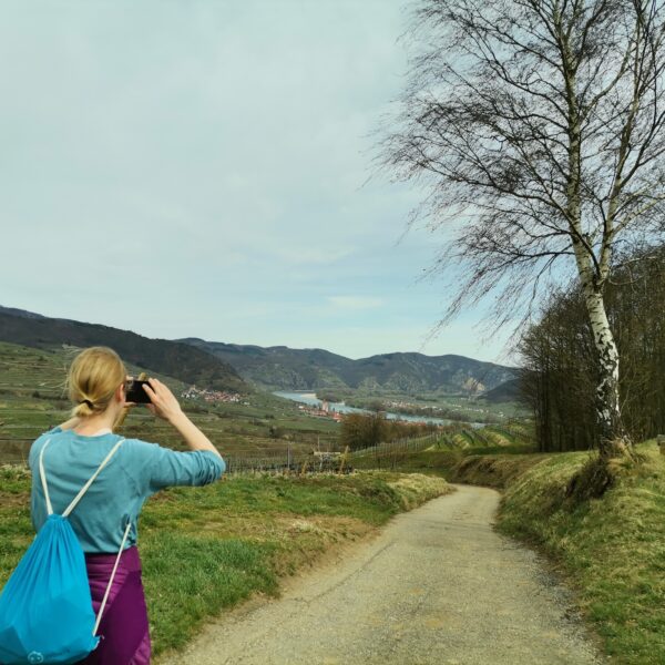 Blick zurück nach Weißenkirchen. Foto Veronika Schöll