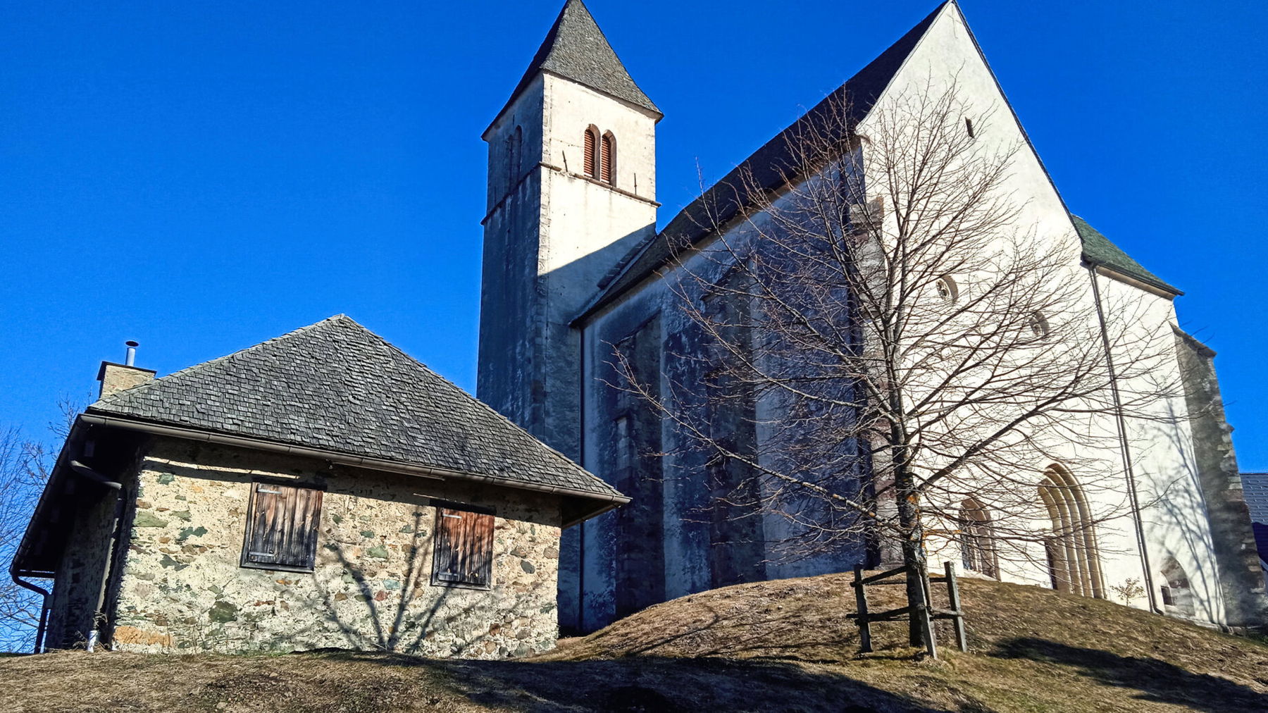 Kirche am Magdalensberg. Foto: Birgit Frank