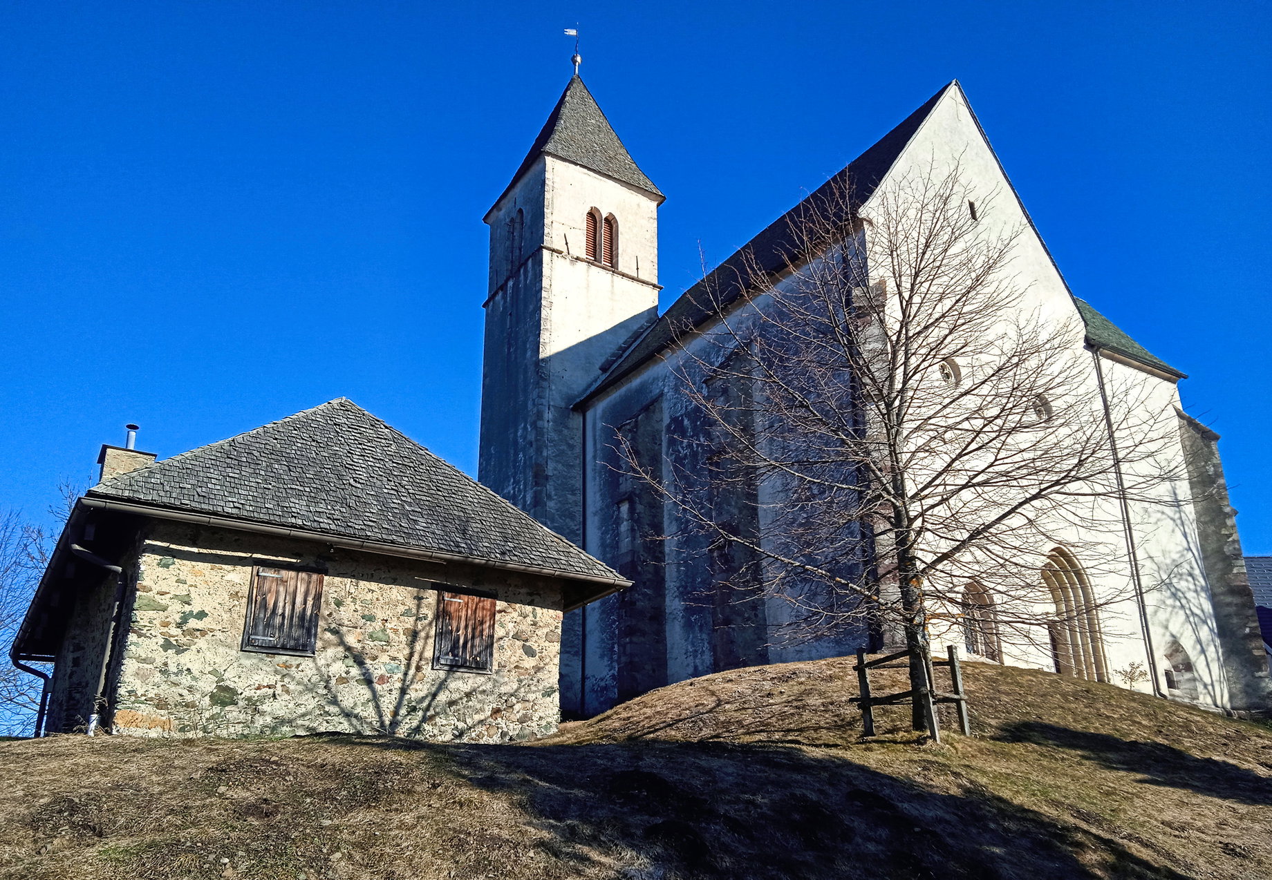 Kirche am Magdalensberg. Foto: Birgit Frank