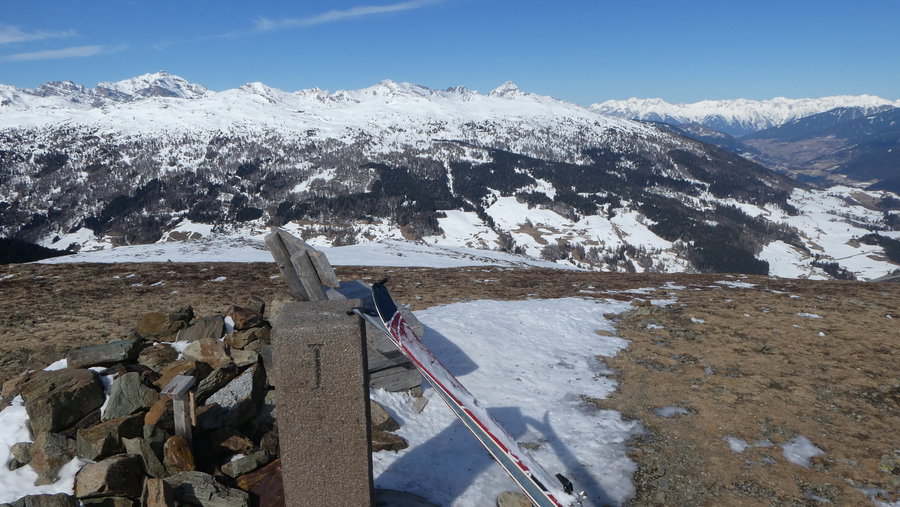 Serles, Kesselspitze, Eggerberg. Foto Karl Plohovich 